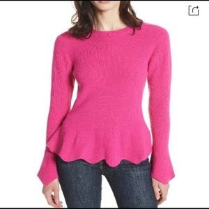 Ted Baker Size 2 peplum sweater